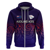 New Zealand Auckland Cricket Hoodie Maori Traditional Ethnic Style LT9 - Polynesian Pride