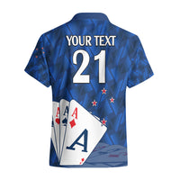 (Custom Text And Number) New Zealand Cricket Hawaiian Shirt Auckland Aces Sporty Style LT9 - Polynesian Pride