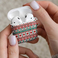 Mele Kalikimaka Hawaii Christmas AirPods Case Hawaiian Quilt Pattern Style LT9 - Polynesian Pride