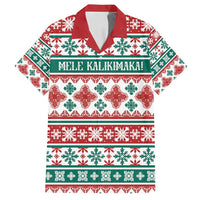 Mele Kalikimaka Hawaii Christmas Family Matching Tank Maxi Dress and Hawaiian Shirt Hawaiian Quilt Pattern Style - Polynesian Pride