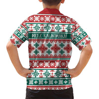 Mele Kalikimaka Hawaii Christmas Hawaiian Shirt Hawaiian Quilt Pattern Style - Polynesian Pride