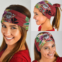 Santa Surf Mele Kalikimaka Personalized Neck Gaiter Aloha Tropical Christmas Vibes - Polynesian Pride