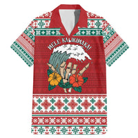 Shaka Sign Skull Mele Kalikimaka Personalized Family Matching Mermaid Dress and Hawaiian Shirt Hawaiian Quilt Pattern - Polynesian Pride