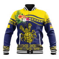 Niue Coconut Crab Baseball Jacket Rock of Polynesia LT9 Unisex Gold - Polynesian Pride