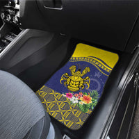 Niue Coconut Crab Car Mats Rock of Polynesia LT9 - Polynesian Pride