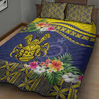 Niue Coconut Crab Quilt Bed Set Rock of Polynesia LT9 - Polynesian Pride