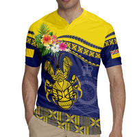 Niue Coconut Crab Rugby Jersey Rock of Polynesia LT9 - Polynesian Pride