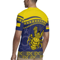 Niue Coconut Crab Rugby Jersey Rock of Polynesia LT9 - Polynesian Pride
