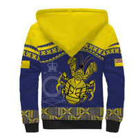 Niue Coconut Crab Sherpa Hoodie Rock of Polynesia LT9 - Polynesian Pride