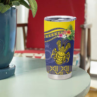 Niue Coconut Crab Tumbler Cup Rock of Polynesia LT9 - Polynesian Pride