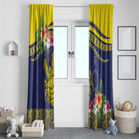 Niue Coconut Crab Window Curtain Rock of Polynesia LT9 - Polynesian Pride