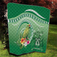 Norfolk Parakeet Tropical Quilt Norfolk Island Tribal Pattern LT9 - Polynesian Pride
