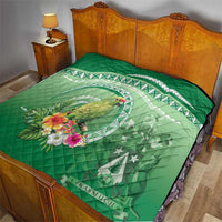 Norfolk Parakeet Tropical Quilt Norfolk Island Tribal Pattern LT9 - Polynesian Pride