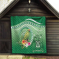Norfolk Parakeet Tropical Quilt Norfolk Island Tribal Pattern LT9 - Polynesian Pride
