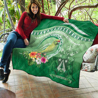 Norfolk Parakeet Tropical Quilt Norfolk Island Tribal Pattern LT9 - Polynesian Pride