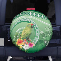 Norfolk Parakeet Tropical Spare Tire Cover Norfolk Island Tribal Pattern LT9 - Polynesian Pride