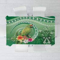 Norfolk Parakeet Tropical Tablecloth Norfolk Island Tribal Pattern LT9 Green - Polynesian Pride