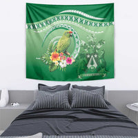 Norfolk Parakeet Tropical Tapestry Norfolk Island Tribal Pattern LT9 - Polynesian Pride