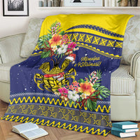 Monuina e Kilisimasi Niue Christmas Blanket Niuean Tribal Pattern LT9 - Polynesian Pride