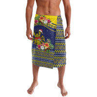 Monuina e Kilisimasi Niue Christmas Lavalava Niuean Tribal Pattern LT9 Gold - Polynesian Pride