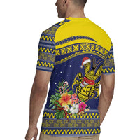 Monuina e Kilisimasi Niue Christmas Rugby Jersey Niuean Tribal Pattern LT9 - Polynesian Pride