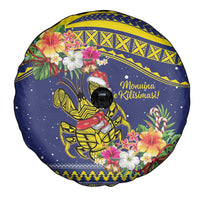 Monuina e Kilisimasi Niue Christmas Spare Tire Cover Niuean Tribal Pattern LT9 - Polynesian Pride