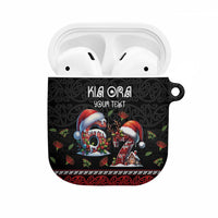Aotearoa Six Seven Personalized AirPods Case New Zealand Funny Christmas LT9 Red - Polynesian Pride