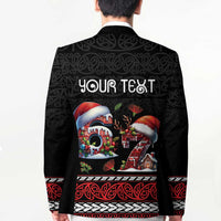 Aotearoa Six Seven Personalized Blazer New Zealand Funny Christmas - Polynesian Pride