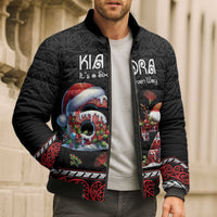 Aotearoa Six Seven Personalized Bomber Puffer Jacket New Zealand Funny Christmas - Polynesian Pride