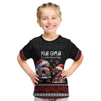 Aotearoa Six Seven Personalized Kid T Shirt New Zealand Funny Christmas - Polynesian Pride