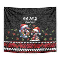Aotearoa Six Seven Personalized Tapestry New Zealand Funny Christmas - Polynesian Pride