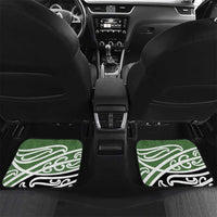 Green Fern New Zealand Kowhai Ngutukak Car Mats - Polynesian Pride