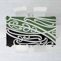 Green Fern New Zealand Kowhai Ngutukak Tablecloth LT9 Green - Polynesian Pride