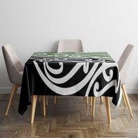 Green Fern New Zealand Kowhai Ngutukak Tablecloth LT9 - Polynesian Pride
