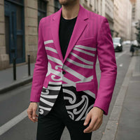All Pink New Zealand Kowhai Ngutukak Blazer - Polynesian Pride