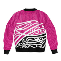 All Pink New Zealand Kowhai Ngutukak Bomber Jacket LT9 - Polynesian Pride