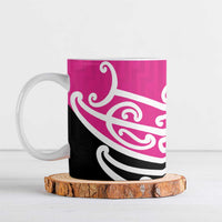 All Pink New Zealand Kowhai Ngutukak Ceramic Mug - Polynesian Pride