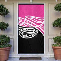All Pink New Zealand Kowhai Ngutukak Door Cover - Polynesian Pride