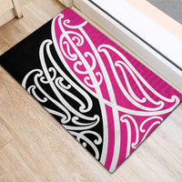 All Pink New Zealand Kowhai Ngutukak Rubber Doormat - Polynesian Pride
