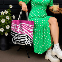 All Pink New Zealand Kowhai Ngutukak Tote Bag - Polynesian Pride