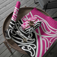 All Pink New Zealand Kowhai Ngutukak Wrapping Paper LT9 - Polynesian Pride