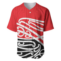 All Red New Zealand Kowhai Ngutukak Baseball Jersey - Polynesian Pride