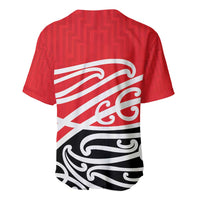All Red New Zealand Kowhai Ngutukak Baseball Jersey - Polynesian Pride