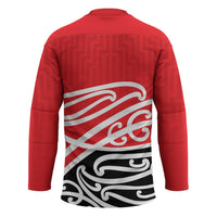All Red New Zealand Kowhai Ngutukak Hockey Jersey LT9 - Polynesian Pride