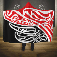 All Red New Zealand Kowhai Ngutukak Hooded Blanket - Polynesian Pride