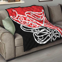 All Red New Zealand Kowhai Ngutukak Quilt - Polynesian Pride