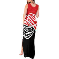 All Red New Zealand Kowhai Ngutukak Tank Maxi Dress - Polynesian Pride