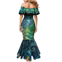 New Zealand Matariki Waipuna-a-rangi Mermaid Dress He Roimata o Rangi LT9 - Polynesian Pride