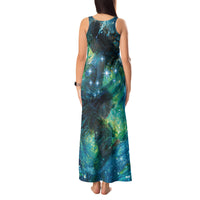 New Zealand Matariki Waiti Tank Maxi Dress The Beginnings Of Life LT9 - Polynesian Pride