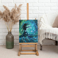 New Zealand Matariki Hiwa-i-te-rangi Canvas Wall Art Titiro ki nga Whetu Wishing Star